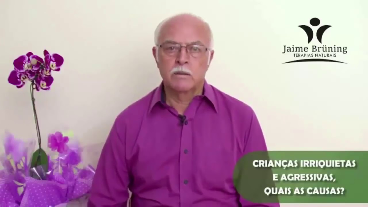HIPERATIVIDADE INFANTIL: Entenda as CAUSAS e Como TRATAR (Tratamento) | Prof. Jaime Bruning 2018