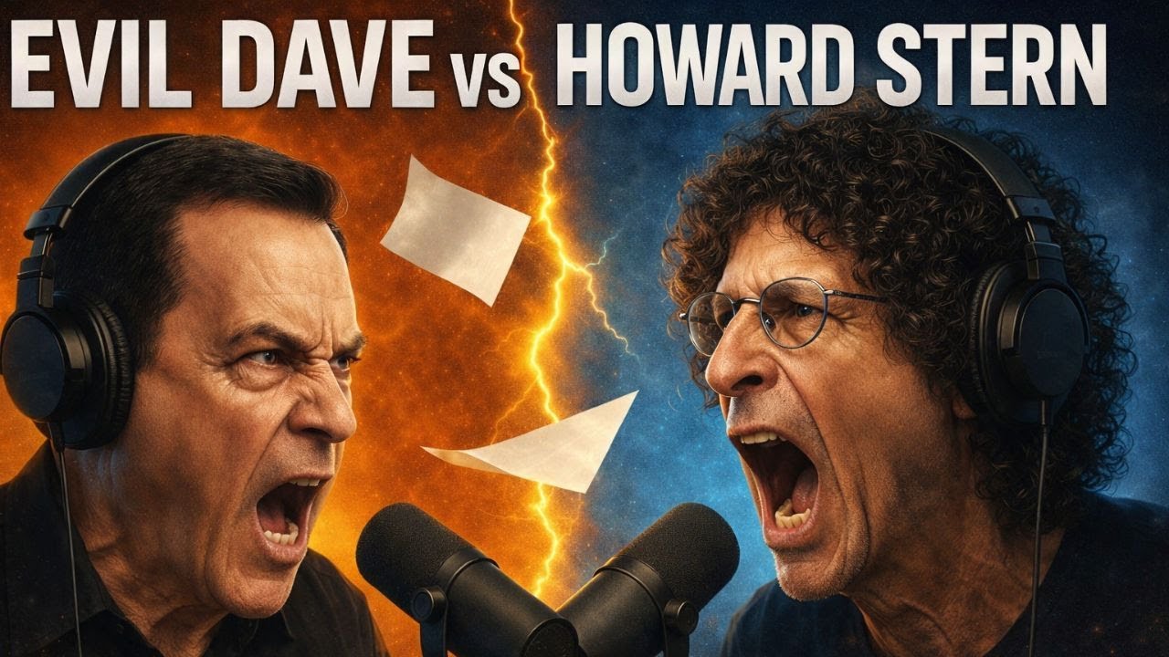 Evil Dave Takes on Howard Stern in a Classic Rebuttal l 𝗧𝗵𝗲 𝗛𝗼𝘄𝗮𝗿𝗱 𝗦𝘁𝗲𝗿𝗻 𝗦𝗵𝗼𝘄
