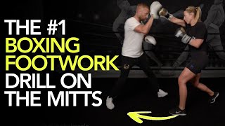 The #1 Mittwork Drill for Footwork In Boxing that You Should Practice