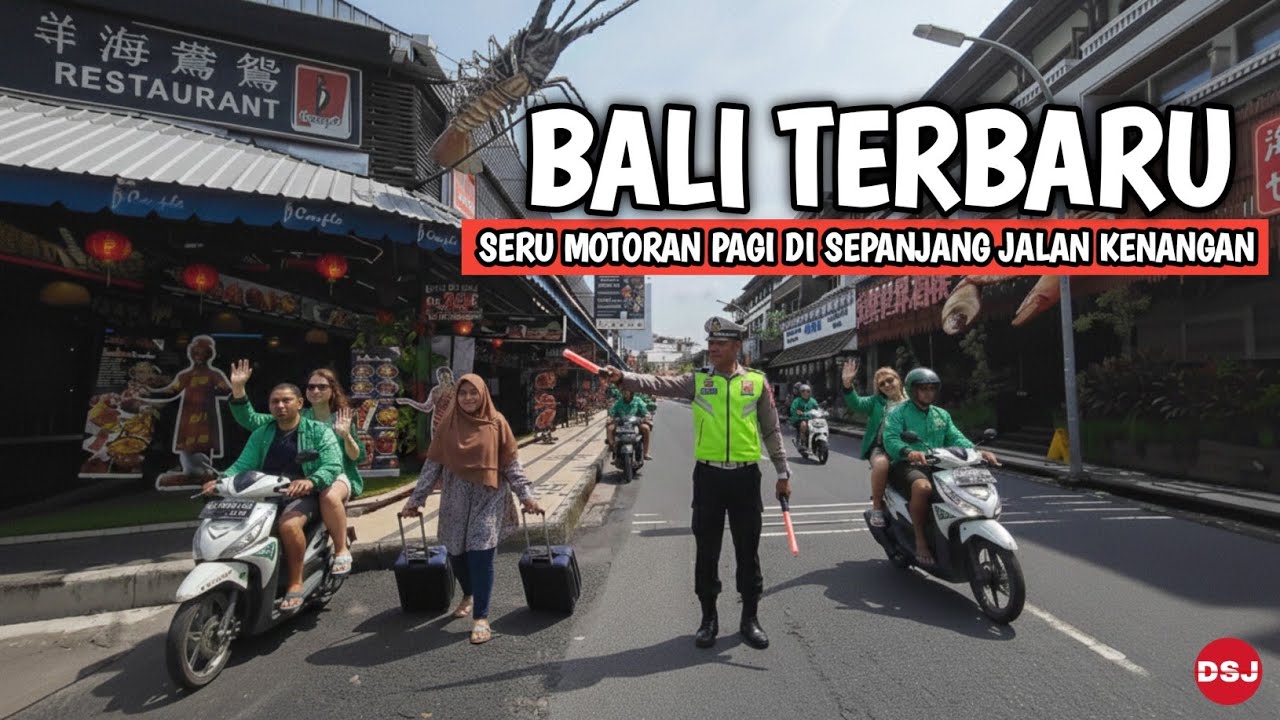 Situasi Terbaru di bali saat ini di sepanjang Jalan Kartika Plaza Kuta Bali