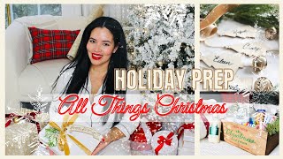 CHRISTMAS PREP WITH ME | LAST MINUTE GIFT IDEAS | GIFT WRAPPING IDEAS | HOLIDAY GUEST PREP