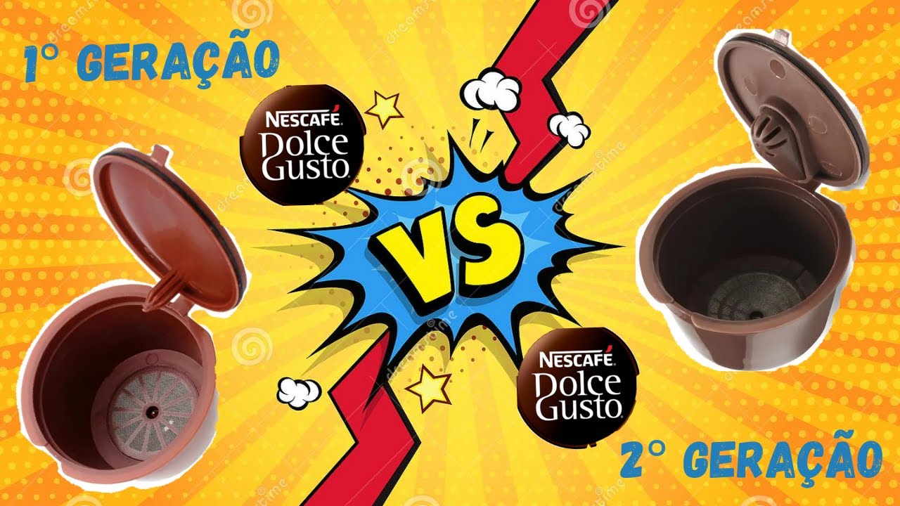 CÁPSULA REUTILIZÁVEL DOLCE GUSTO| 1° GERAÇÃO, OU 2° GERAÇÃO| QUAL A ...