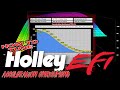 How to tune acceleration enrichment in holley efi  terminator x hp dominator  sniper