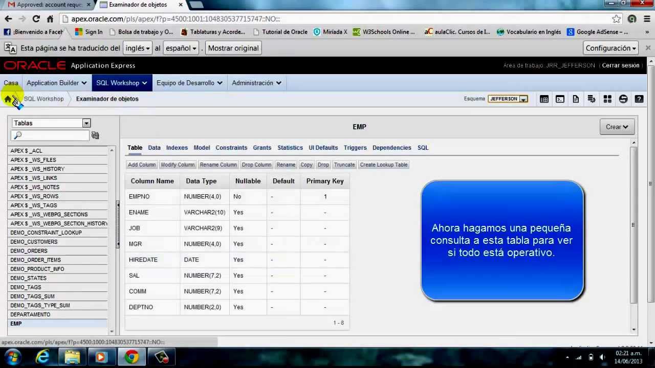 Como practicar sql y plsql online youtube