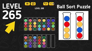 Ball Sort Puzzle Level 265