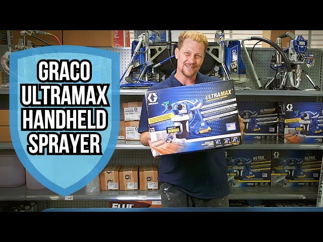 GRACO ULTRAMAX HANDHELD AIRLESS SPRAYER