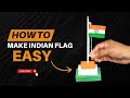 Indian Flag Hoisting 🇮🇳 Independence day special art 🇮🇳 Indian Flag art