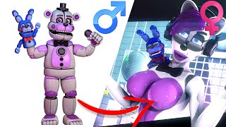 What would a female Funtime Freddy look like? [and all Sister Location]