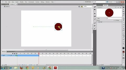 start animation with flash(adobe flash professional CS5)