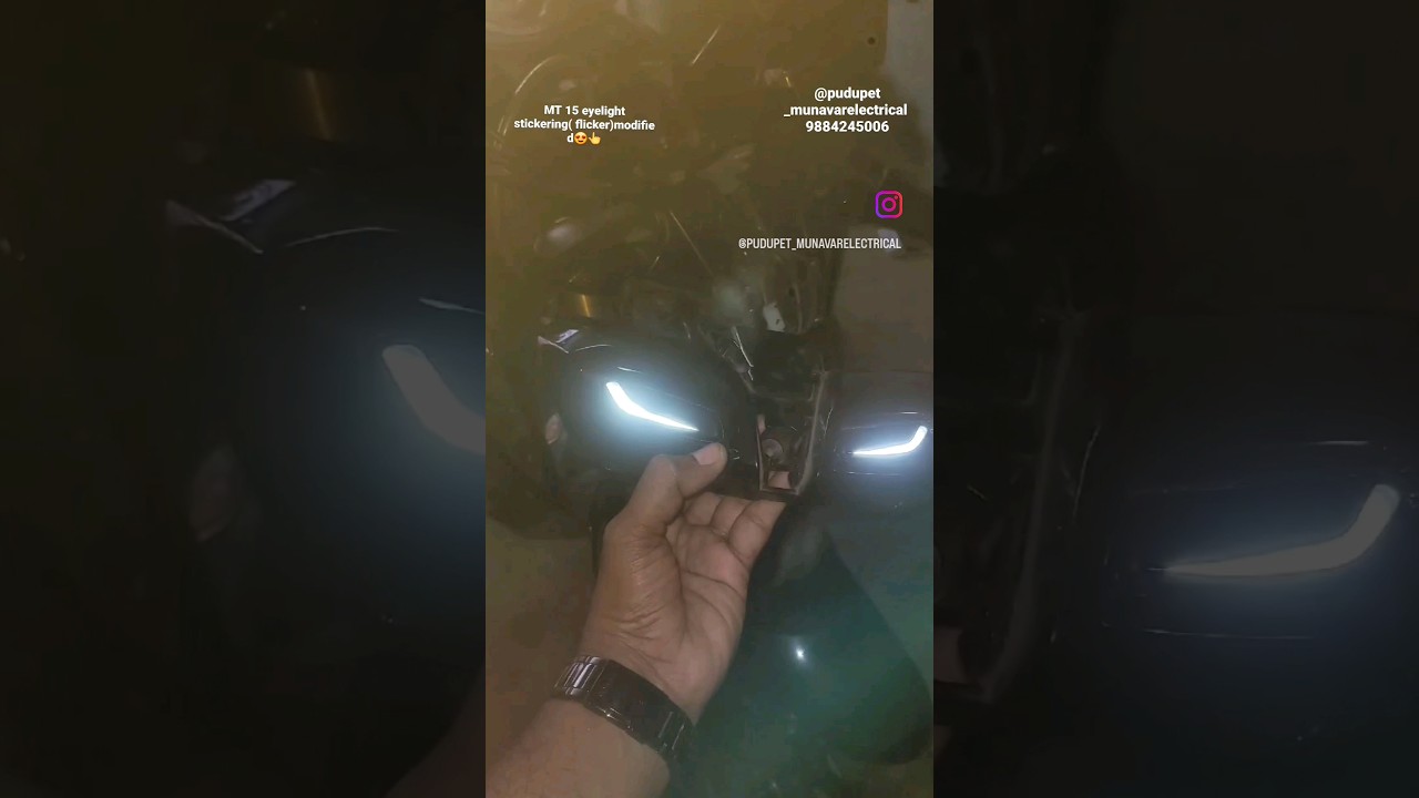 Mt-15 ☠️💞eyes wrapped and hazard flashed fixed in our shop❣️ 