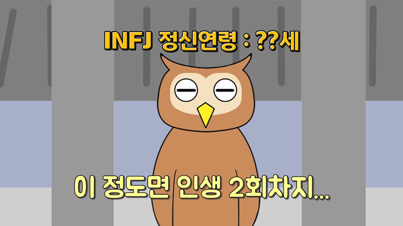 MBTI 유형별 정신연령