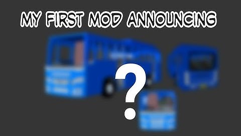 my first Mod announcing today maruti  bus mod prisms 3d MODAl