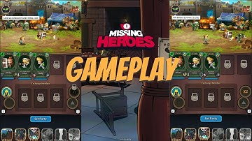 Missing Heroes (Collector/Idle RPG) Android Gameplay