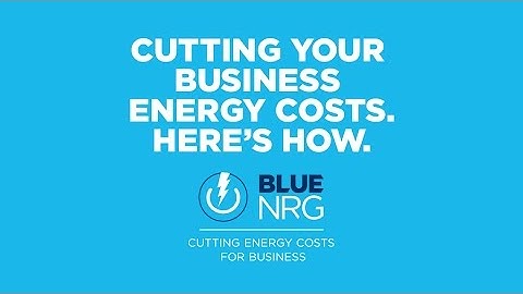 BlueNRG Cutting Energy Costs. Here
