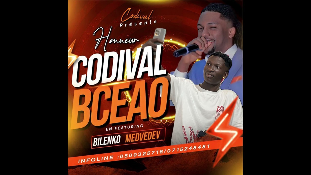BILENKO MEDVEDEV HONNEUR A CODIVAL BCEAO - ILS VONT RESPECTER