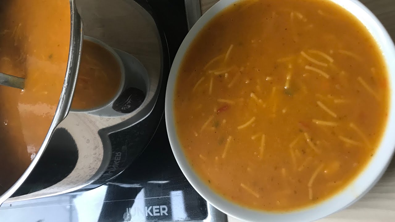 Sopa an Arkhothath/ 🥣 🥣شربة الخضر مليئة بالفتمينات للشهر رمضان