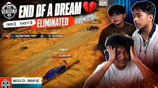 1 Point Broke BMPS Dream 💔 Dhruv Gone Crazy ft ScOUT Clutchgod screenshot 4