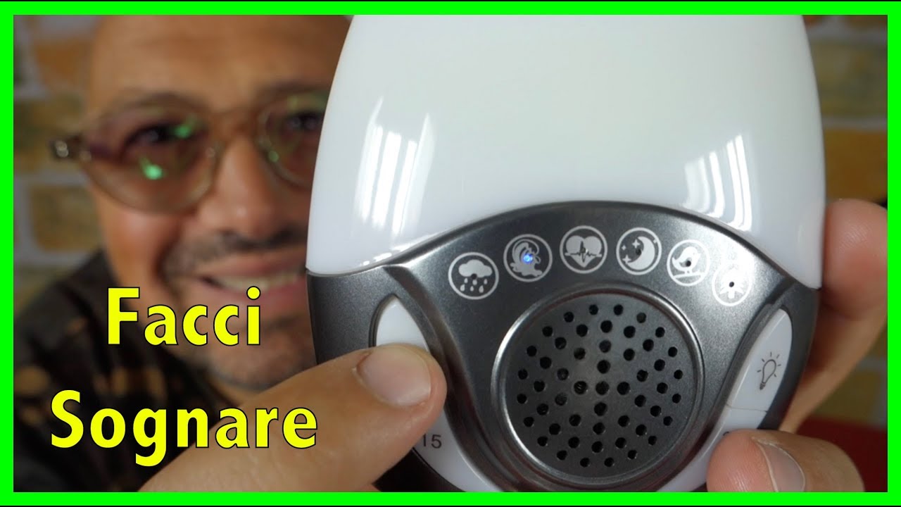 Macchina per il rumore bianco con 6 melodie, altoparlante Bluetooth, sveglia digitale e luce notturna, ricaricabile tramite USB, aiuto per dormire per | Leroy Merlin