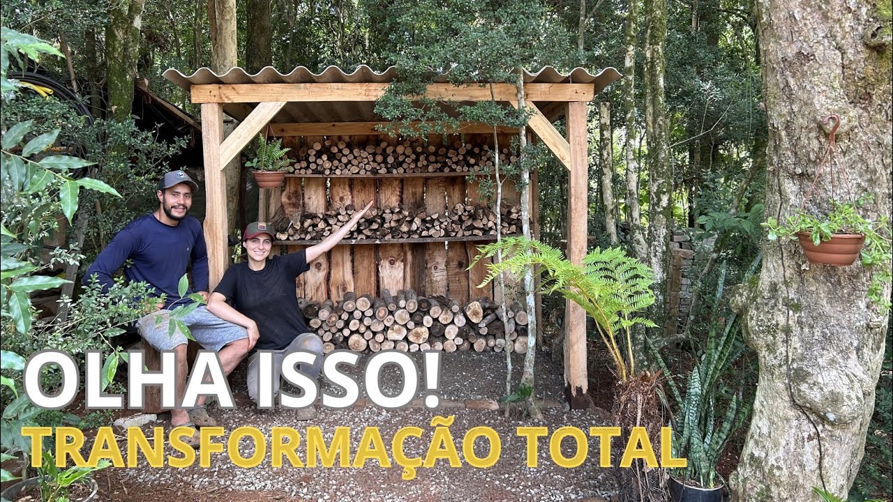 ERA SÓ UMA IDEIA… MAS O RESULTADO SURPREENDEU. NOSSA CHÁCARA FICOU AINDA MAIS LINDA 