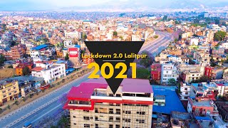 Drone shots Lockdown 2021 Lalitpur ,Nepal