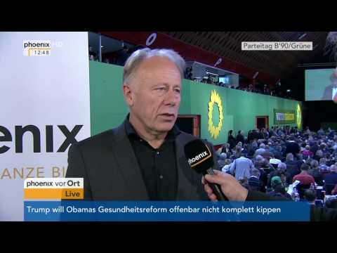 BDK 2016 Bündnis90/Die Grünen: Jürgen Trittin im Interview am 12.11.2016