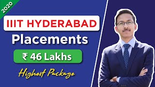 IIIT HYDERABAD Branch wise Placements of 2020 | Highest, Average, Median Salary | Companies