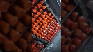 ini tampilan hasil pengukusan cara produksi kerupuk bawang