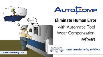 AutoComp Animation: Error-Free Tool Wear Compensation for CNC