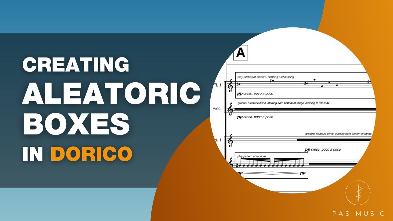 Creating Aleatoric Boxes in Dorico