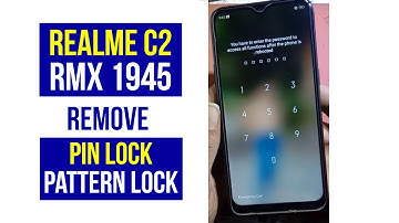 REALME C2 RMX 1945 Pattern Unlock With UFI Box