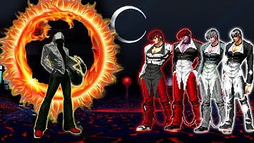 [Mugen KOF] Neo Kyo Lv3 Vs Orochi Iori CT QS Team