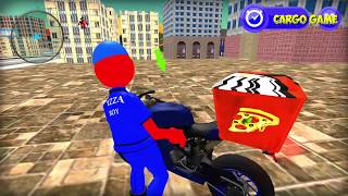 Fast Food, Pizza Delivery Stickman Games - Best Android GamePlay HD screenshot 5