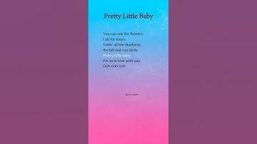 Thumbnail of Connie Francis - Pretty Little Baby (Lyrics) #shortlyric #songlyrics #music  #prettylittlebaby