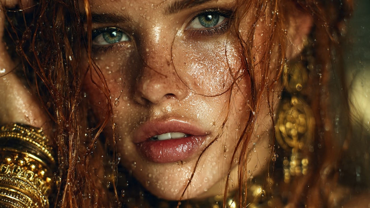 The Golden Gaze ✨🌾 #quietluxury #upbeatmusic #vibes #deephouse