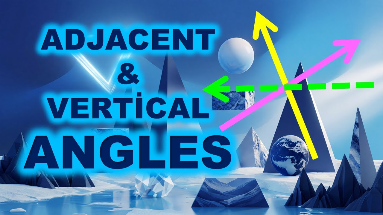 Adjacent and Vertical Angles | Geometry Formulas — Part 2 |