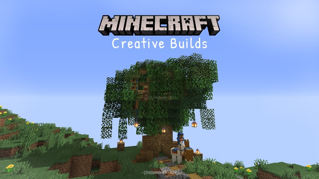 Minecraft Creative - Custom Treehouse (GeminiTay's Mod Event) - YouTube