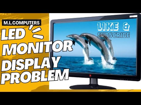 Led Problems Monitor LED MONITOR DISPLAY PROBLEM FULL SOLUTION SERVICE IN HINDI M.L ...