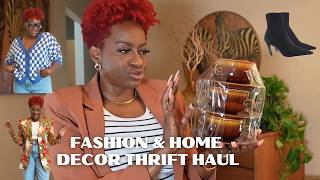I went to 4 thrift stores & here's what I found - FASHION & HOME DECOR THRIFT HAUL