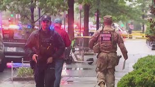 Man killed after shooting at Secret Service officers near White House, officials say