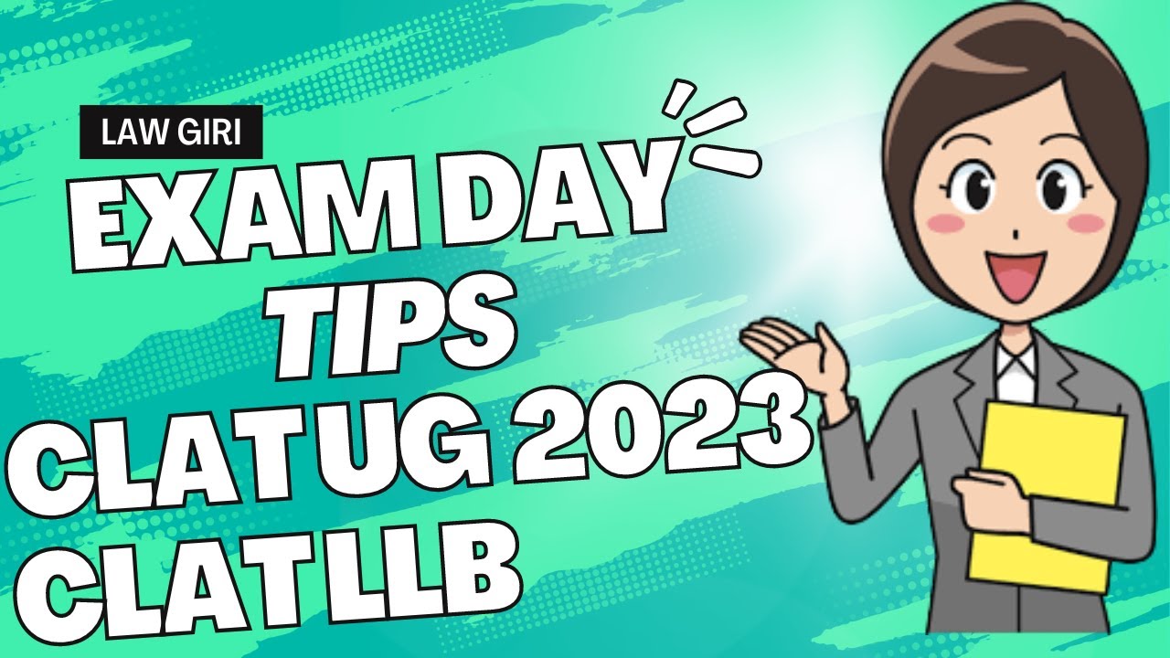 CLAT 2023 Last Minute Tips & Tricks|The Day Tricks/Exam Day Tips for ...