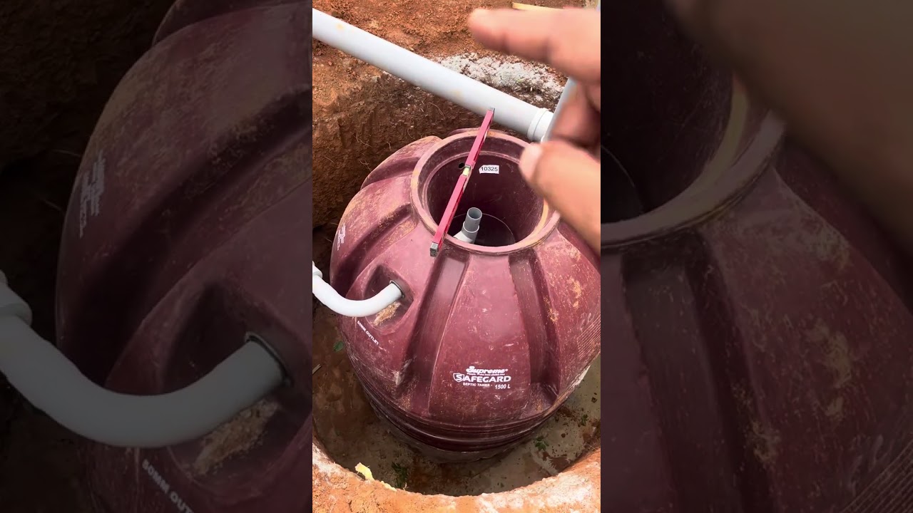 Supreme PVC Septic Tank Installation
