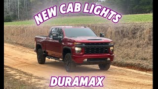2023 Chevy Silverado Duramax Cab Light Installation