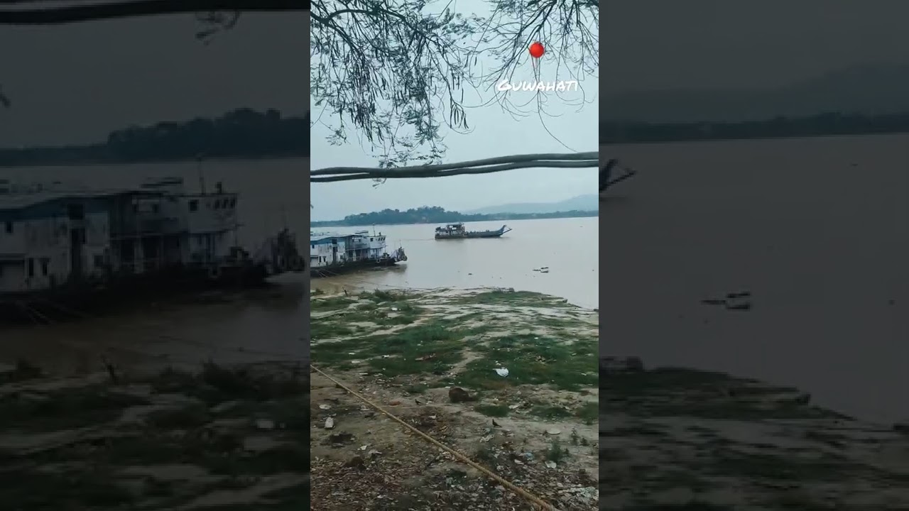 Mighty brahmaputra river 