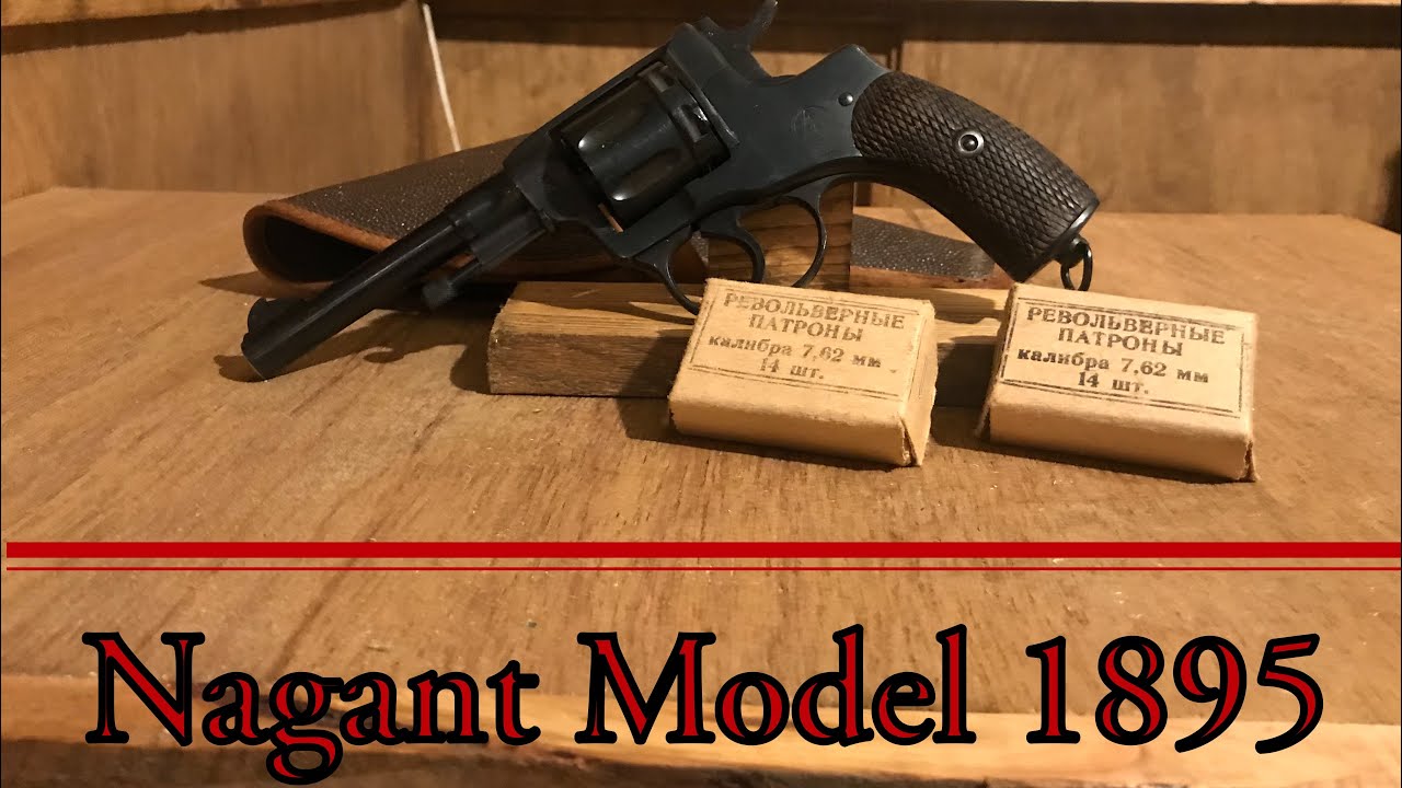“Nagant Revolver” Model 1895 (7.62 Nagant) History & Shooting Demo