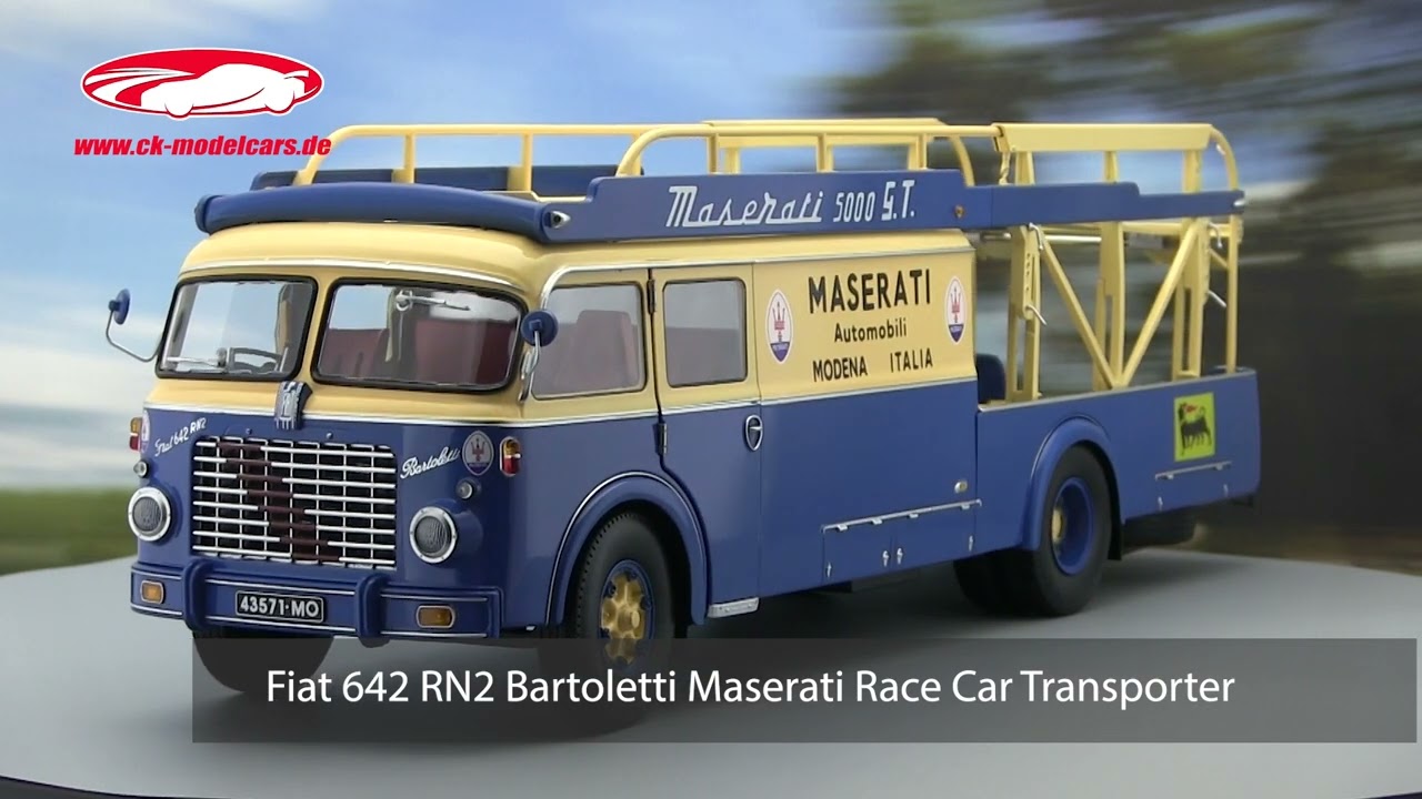 ck-modelcars-video: Fiat 642 RN2 Bartoletti Maserati