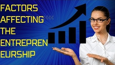Factors affecting the growth of ENTREPRENEURSHIP/#msuniversity /b.com b.b.a