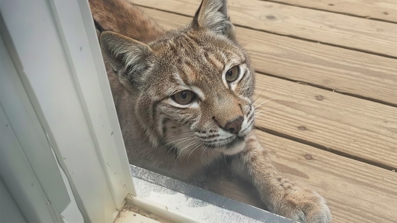 Bobcat Begged for Food Like a Hungry Stray Cat—The Truth Shocked Everyone