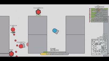Arras.io (maze) killing teamers from inside