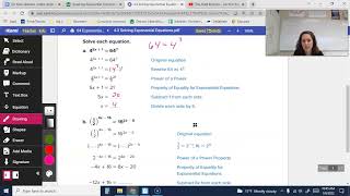 4 3 Solving Exponential Equations Notes