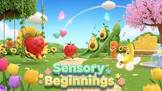 Colorful Baby Sensory Dance Party 🌈🎉 | Fun Animation &amp; Happy Music for Toddlers